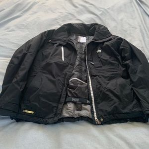 Helly Hansen black ski jacket